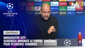 Manchester City : « Agüero forfait plusieurs semaines » annonce Guardiola