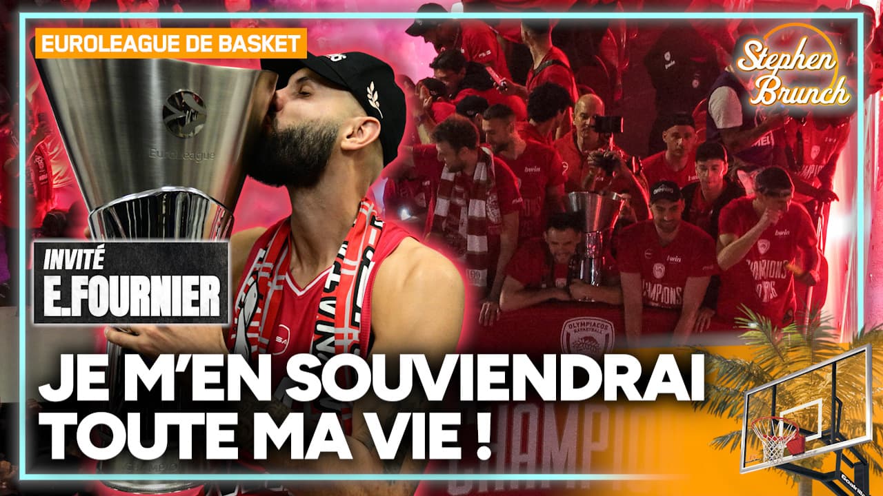 Euroleague de Basket : Evan Fournier revient sur sa saison exceptionnelle avec l'Olympiakos