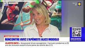 J'M mes jeux: l'apnéiste Alice Modolo va immerger la flamme olympique en profondeur à Villefranche-sur-Mer