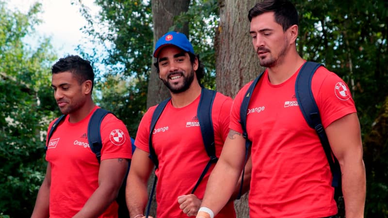 Wesley Fofana, Yoann Huget et Alexandre Dumoulin