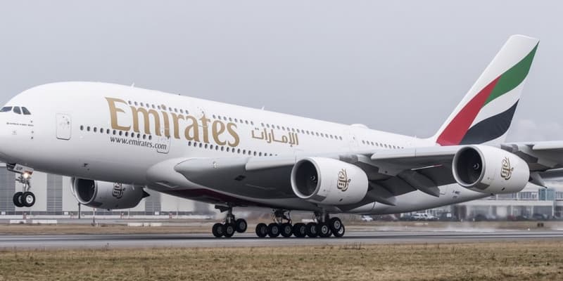 Un A380 d'Emirates