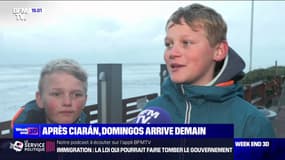 "C'est assez impressionnant, il faut faire très attention": À Lacanau (Gironde), habitants et touristes se préparent à l'arrivée de la dépression Domingos