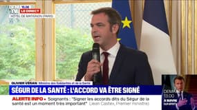 Olivier Véran : "Ces accords de Ségur sont historiques par l'ampleur de leur revalorisation" 