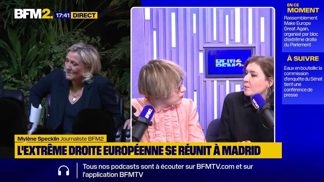 L'extrême droite européenne se réunit pour deux jours à madrid