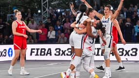 Equipe de France féminine de basket 3x3. 