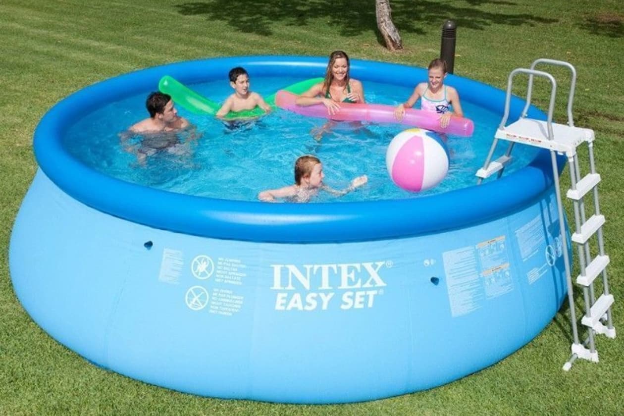Kit piscine gonflable Easy Set INTEX 4,57 x 1,07 m