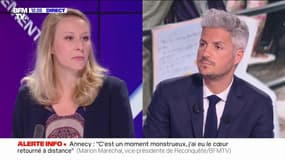 Marion Maréchal "trouve que Gérald Darmanin devrait démissionner" 