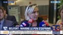 Pour Marine Le Pen, Emmanuel Macron est responsable de la situation chez General Electric 