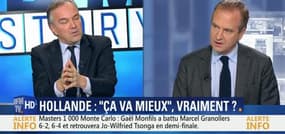 "La France va mieux": François Hollande persiste et signe