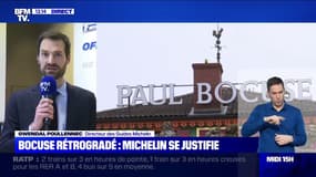 "Les étoiles Michelin ne s'héritent pas, elles se méritent", explique le directeur du guide Michelin après la rétrogradation du restaurant Bocuse