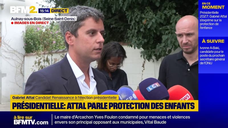 Présidentielle: Gabriel Attal veut privilégier "le fond et le projet" avant de parler de rapprochement avec Édouard Philippe