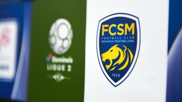 Le logo du club de football de Sochaux-Montbéliard.