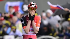 Thymen Arensman lors de la 19e étape du Tour de France 2025