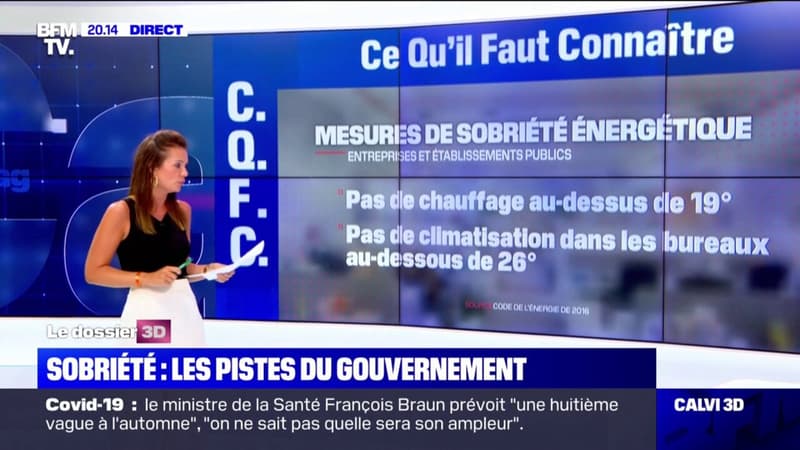 Des pistes de sobriété énergétique à l'étude