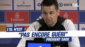 "L'OL sera guéri quand il aura" assuré le maintien estime Sage