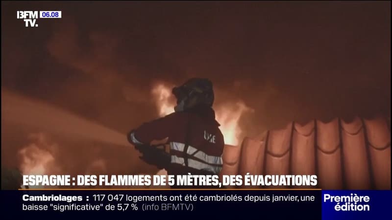 Fortes chaleurs: l'Espagne et le Portugal touchés par des feux violents