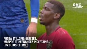 Équipe de France : Pogba et Lloris blessés, Mbappé et Hernandez incertains... Les Bleus décimés