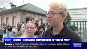 "Strict, droit et bienveillant": l'émotion des élèves et collègues lors du dernier hommage au principal retrouvé mort dans son collège à Lisieux