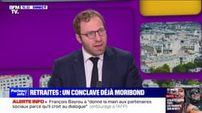 Retraites: "La seule chose dont on ne peut pas s'affranchir, c'est la réalité financière", estime Antoine Armand (Ensemble)