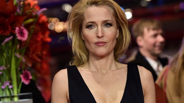Gillian Anderson à Berlin en février 2017