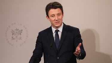 Benjamin Griveaux à la sortie du Conseil des ministres le 30 janvier 2019.