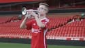 Caiden Storry, le jeune supporter trompettiste de Nottingham Forest.