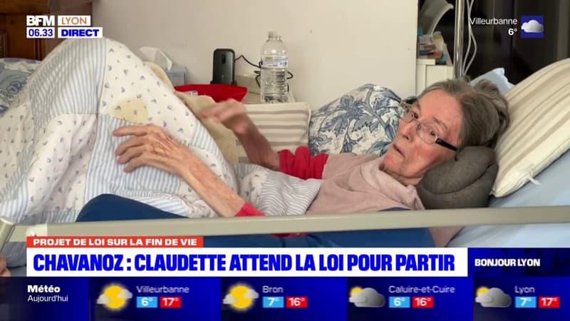 Chavanoz: Claudette attend la loi sur la fin de vie pour partir