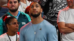 Tony Yoka aux Jeux olympiques de Paris, le 30 juillet 2024