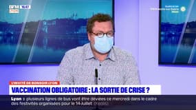 Vaccination obligatoire, extension du pass sanitaire: des mesures "assez justes" pour le chef de pneumologie de l'hôpital Lyon Sud