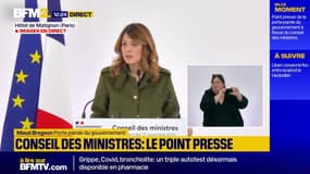 Menace de censure: la porte-parole du gouvernement pointe la "responsabilité inouïe" des socialistes