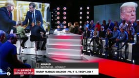  #Trump - "@realDonaldTrump a eu raison. @EmmanuelMacron n'a rien fait depuis qu'il est au pouvoir !" 