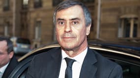 Jérôme Cahuzac arrivant au pôle financier à paris le 2 avril 2013