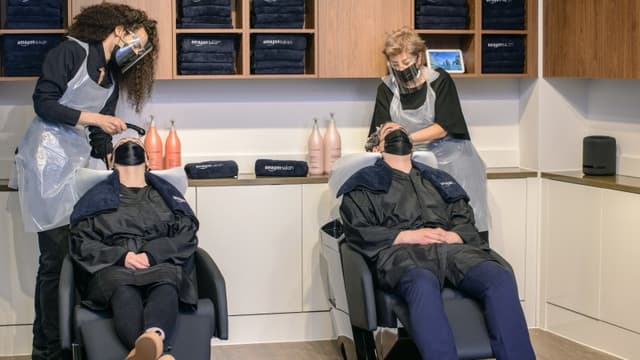 Amazon va ouvrir un salon de coiffure à Londres.