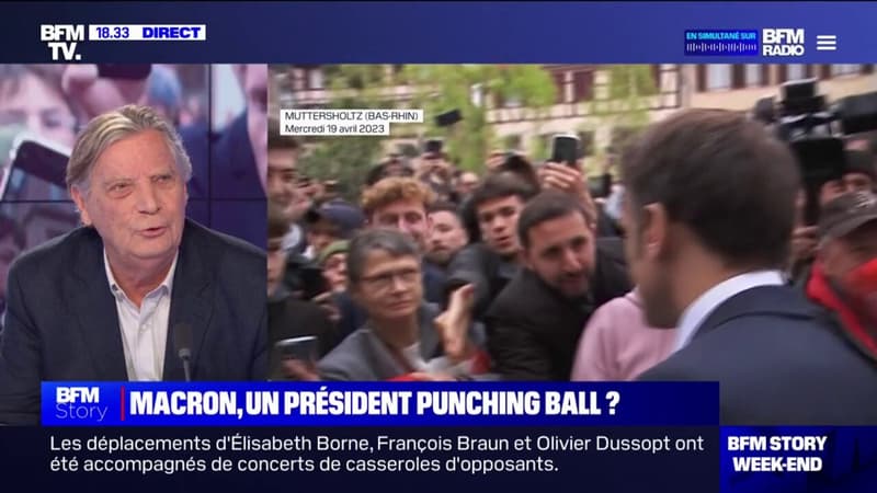 Patrice Duhamel sur les bains de foule d'Emmanuel Macron: 