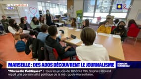 Marseille: à l'occasion de la semaine de la presse, des ateliers ont été organisés au collège Puget 