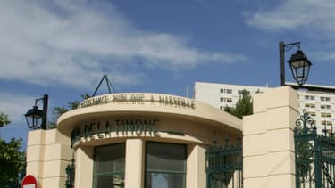 Vue générale de l'Hôpital de La Timone à Marseille, le 18 septembre 2006.