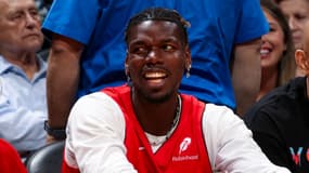 Paul Pogba le 29 novembre 2024 lors du match de NBA Miami-Toronto