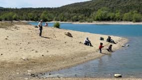 Le lac de Saint-Cassien (Var), le 25 avril 2023.