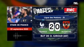 France 2-0 Autriche : Le goal replay de la victoire des Bleus grâce à Mbappé et Giroud