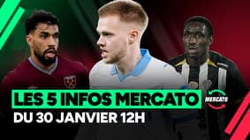 Mateta, Paqueta, Vermeeren... Les 5 infos mercato du 30 janvier à la mi-journée