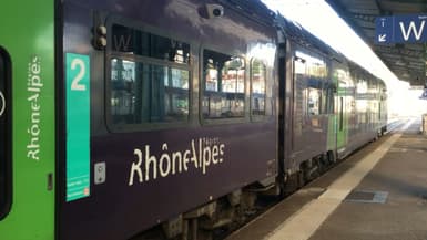 Un TER à la gare Lyon Part-Dieu (photo d'illustration)