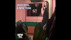 Des humoristes ont pris Harvey Weinstein à partie dans un bar à New York  