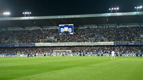 Les supporters de l'AJ Auxerre en 2023.