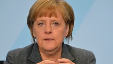 Angela Merkel ne veut pas d'un salaire minimum imposé par les politiques.