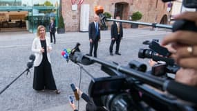 Federica Mogherini chef de la diplomatie de l'UE à Vienne, le 28 juin 2015