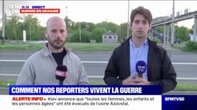 Ukraine: les journalistes de BFMTV racontent les bombardements incessants dans la ville de Severodonetsk