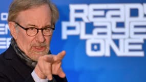 Steven Spielberg à l'avant-première de Ready Player One