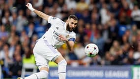 Karim Benzema avec le Real Madrid face au Celtic, novembre 2022