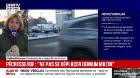 Neige-verglas: "Avec le Covid, on a développé un vrai savoir-faire en enseignement distanciel", affirme Valérie Pécresse