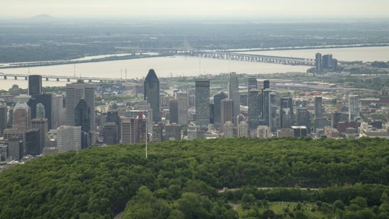 Vue de Montréal - Image d'illustration 